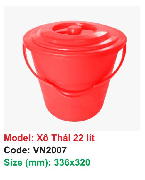  Xô thái 22 lít - VN2007 - 336x320