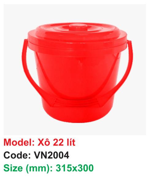 Xô 22 lít - VN2004 - 315x300