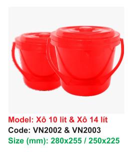Xô 14 lít VN2003 - 280x255