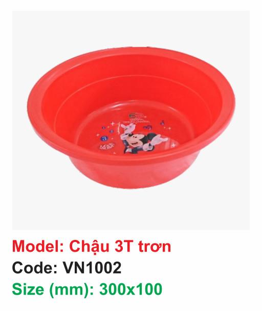 Chậu 3T Trơn - VN1002 - Size 300x100