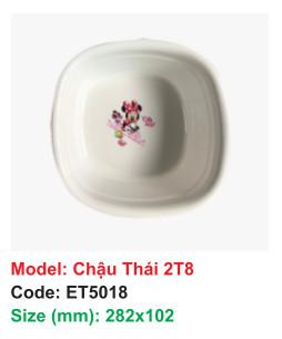Chậu thái 2T8 - ET5018 - Size 282x102