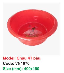 Chậu 4T bầu - VN1070 - Size 400x150