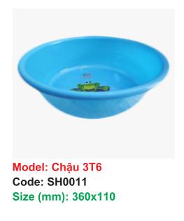 Chậu 3T6 - SH0011 - Size 360x110