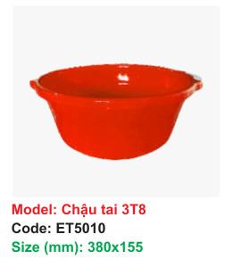 Chậu tai 3T8 - ET5010 - Size 380x155