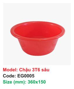 Chậu 3T6 Sâu - Code: EG0005 - Size: 360x150