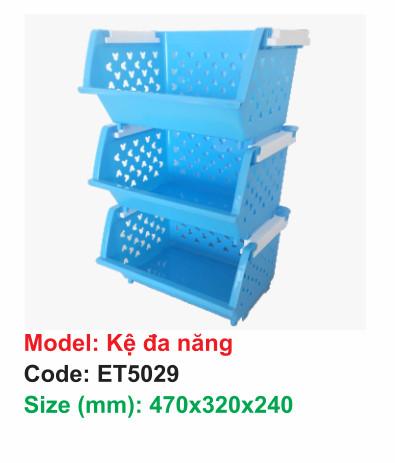 Kệ đa năng - Code: ET5029 - Size: 470x320x240