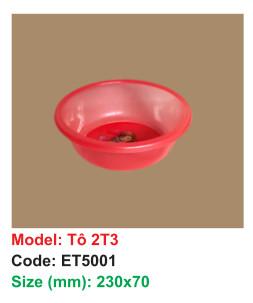 Tô 2T3 - Code: ET5001 - Size: 230x70